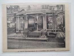 MEUDON (Office De Recherche)  Grand Electroaimant   -  Coupure De Presse De 1928 - Autres Appareils