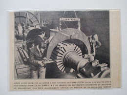 Oerlikon Contraves  (Zurich)   ROTOR En Test  -  Coupure De Presse De 1928 - Autres Appareils