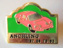 V36 Pin's ANCHLING Alpine Renault ?? Porsche ?? Ferrari ? Achat Immédiat - Porsche