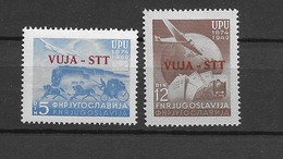 1949 MNH Triest Zone B, Mi 22-23 - Occ. Yougoslave: Trieste