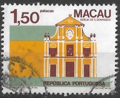 Macau Macao – 1983 Public Buildings 1,50 Patacas Used Stamp - Oblitérés