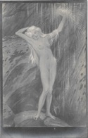 AM Wasserfall Von Fidus - Illustration: Femme Nue Sous La Cascade - Carte Non Circulée - Fidus