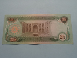 TWENTY FIVE Dinars 25 > Central Bank Of IRAQ ( For Grade, Please See Photo ) UNC ! - Iraq