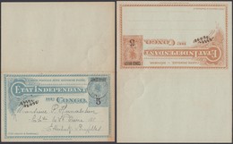 Congo - EP 15c Surchagé 5 Vers Etterbeek (BE)DC6635 - Stamped Stationery