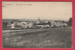 Sprimont - Panorama Vers L'Eglise - 1920 ( Voir Verso ) - Sprimont