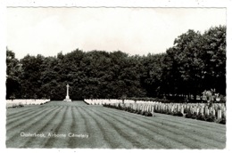 Ref 1336 - Real Photo Netherlands Postcard - Oosterbeck Airborne Military Cemetery - Oosterbeek