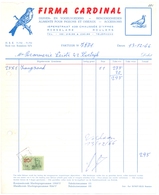 Factuur Facture - Zaadhandel Duiven & Vogels Firma Cardinal - Roeselare 1966 - Agricoltura