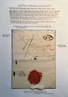 1799 „ST“ SUISSE TRANSIT RRR Pmk =LONDON Foreign Branch Cover WIEN Österreich>GB Westminster(Schweiz Brief Vorphilatelie - ...-1845 Préphilatélie