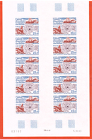 TERRES AUSTRALES PA N°130** BATEAU DE PECHE FEUILLE NON DENTELEE - Imperforates, Proofs & Errors