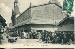 N°3600 T -cpa Bois Colombes -le Marché- - Marchés