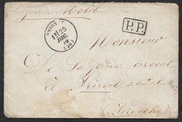 1870 LSC BRIONNE ( EURE ) GARDE MOBILE + P.P A VIVERS ( ARDECHE ) GUERRE FRANCO PRUSSIENNE - 1849-1876: Klassik