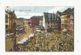 Cp  , Commerce ,marché , Der Markt ,Allemagne , MAINZ ,écrite 1929 - Markets