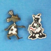 2 PIN'S //  ** PERSONNAGES BD / 2 SOURIS ** - BD