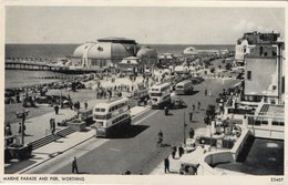 WORTHING - SUSSEX ( Angleterre ) - Marine Parade And Pier . Worthing . - Worthing