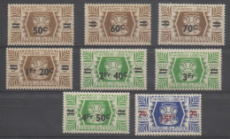 WALLIS Et FUTUNA - Série De Londres De 1944 Surchargés Nouvelles Valeurs - - Unused Stamps
