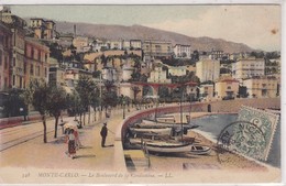 MONTE CARLO / LE BOULEVARD DE LA CONDAMINE - Port