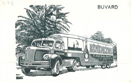 Ancien Buvard Liqueur Bénédictine Camion - Liqueur & Bière