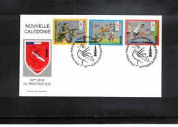 New Caledonia 2003 South Pacific Games FDC - Briefe U. Dokumente