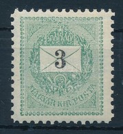 ** 1889 3kr 11 1/2 Fogazással, Luxus állapotban (30.000) - Autres & Non Classés