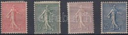 * Franciaország 1903 Forgalmi Mi 108-111 (Mi EUR 123.-) - Sonstige & Ohne Zuordnung