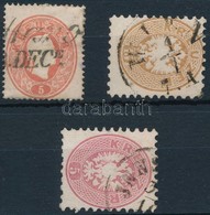 O Ausztria 1861-1864 3 Klf Bélyeg - Sonstige & Ohne Zuordnung