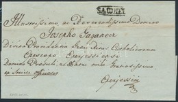 1850 Ex Offo 'S.A.UJHEL(Y)' - Eperjes - Andere & Zonder Classificatie