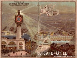 PUB LU - LEFEVRE UTILE - Calendrier , Chromo - Phare 1904 Complet 1er Semestre - Small : 1901-20