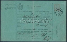 1871 Postautalvány 'KIS-KOMÁROM' - Vösendorf - Other & Unclassified