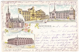 Roermond - Litho Kathedraal En Pensionaten - Roermond