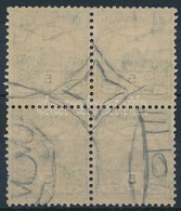 ** * 1900 Turul 5f Négyestömb Csillagidom Vízjellel - Other & Unclassified