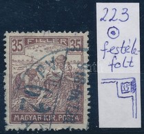 O 1916 Arató 35f Eltömődött Keret A Jobb Oldali értékszám Mellett - Other & Unclassified