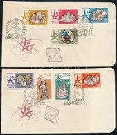 1958 Brüsszeli Világkiállítás Sor FDC-n Alkalmi Bélyegzéssel - Autres & Non Classés