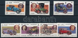 ** 1984 Autók Sor,
Cars Set
Mi 1360-1366 - Sonstige & Ohne Zuordnung