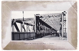 Venlo - Spoor En Voetbrug O/d Maas - 1907 - Venlo