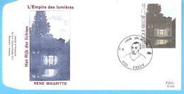 Peintre-Peinture-Feluy- Cercle Philatélique-timbre 2142-L'Empire Des Lumières-Het Rijk Der Lichten-René Magritte-1984 - 1981-1990