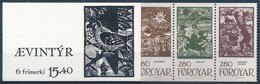 ** 1984 Meseillusztrációk Bélyegfüzet,
Tale Illustrations Stamp Booklet
H-Bl. 2 (Mi 106-111) - Otros & Sin Clasificación