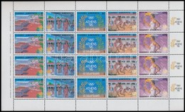 ** 1988 Nyári Olimpia Kisív Mi 1687-1691 A - Otros & Sin Clasificación