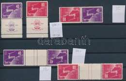 ** 1950  UPU  Tabos Mi 28-29 Pár A Létező Variációkban (Mi EUR 235,-) - Autres & Non Classés