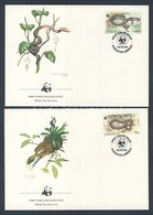 1984 WWF: Jamaikai Boa Sor Mi 591-594 4 Db FDC-n - Sonstige & Ohne Zuordnung