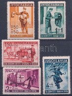 ** 1940 Mi 408-412 (Mi EUR 18,-) - Other & Unclassified