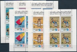 ** 1983 Nyári Olimpia, Los Angeles Blokksor,
Summer Olympics, Los Angeles Blockset
Mi 71-76 - Autres & Non Classés