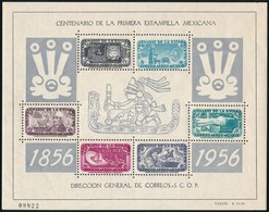 ** 1956 Bélyeg Centenárium Blokksor Mi 1-2 - Otros & Sin Clasificación