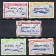 ** 1966 EUROPA CEPT Sor 5 érték (magánkiadás) - Autres & Non Classés