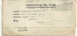 ESTADOS UNIDOS 1945 A CHIARI BRESCIA ITALIA POW CORREO PRISIONERO DE GUERRA - Andere & Zonder Classificatie