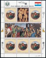 ** 1982 Karácsony Kisív,
Christmas Mini Sheet
Mi 3575-3577 - Andere & Zonder Classificatie