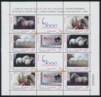 ** 1999 ESPANA 2000 Bélyegkiállítás: Lovak Kisív Mi 3512-3517 - Sonstige & Ohne Zuordnung