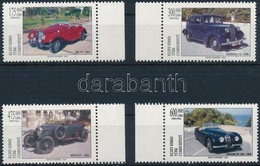 ** 2001 Autó Sor Mi 546-549 + FDC-n - Autres & Non Classés