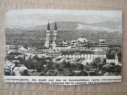 Austria / Klosterneuburg / Picture, Clip From A Cigarette Box ( 25 MEMPHIS Zigaretten Österr. - Tabak Regie ) - Autres & Non Classés