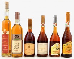 2000 Tokaji Bor Tétel (aszú, Furmint, Szamorodni, Stb.), 6 Db - Otros & Sin Clasificación