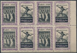 1912-1924 Különböző Levélzárók és Egy Kivágás Korai Olimpiákról, Ritka Kínálat - Ohne Zuordnung